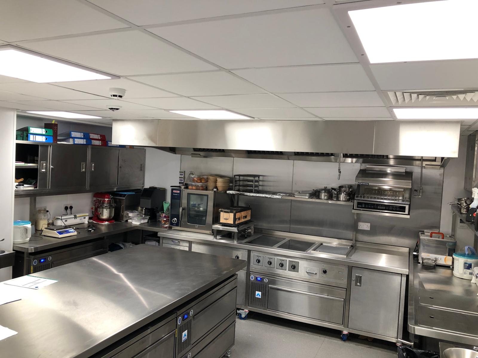 Aldwark Manor Estate kitchen by YCE